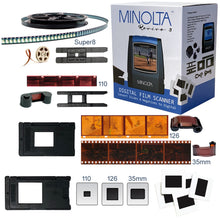 Load image into Gallery viewer, MINOLTA "Revive 3" - Film & Slide Scanner (Black)