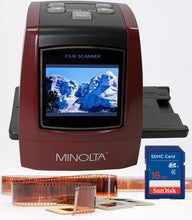 Load image into Gallery viewer, MINOLTA "Revive 3" - Film & Slide Scanner (Red)