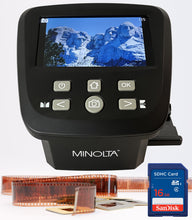 Load image into Gallery viewer, Minolta "Revive 5" Digital Film Scanner w/Large 5" LCD Screen (Black)