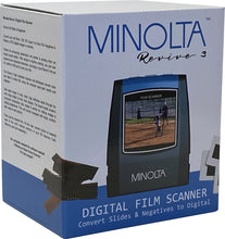 Load image into Gallery viewer, MINOLTA "Revive 3" - Film & Slide Scanner (Black)