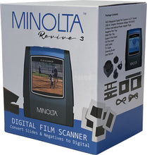 Load image into Gallery viewer, MINOLTA "Revive 3" - Film & Slide Scanner (Black)
