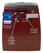 Load image into Gallery viewer, MINOLTA "Revive 3" - Film & Slide Scanner (Red)