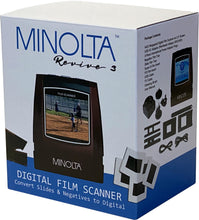 Load image into Gallery viewer, MINOLTA "Revive 3" - Film & Slide Scanner (Red)
