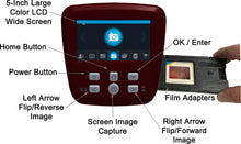 Load image into Gallery viewer, Minolta "Revive 5" Digital Film Scanner w/Large 5" LCD Screen (Black)